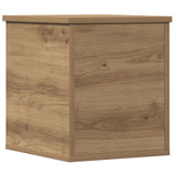 Storage Box Artisan Oak 30X35X35 Cm Engineered Wood