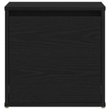 Box Drawer Black Oak 40,5X40X40 Cm Engineered Wood