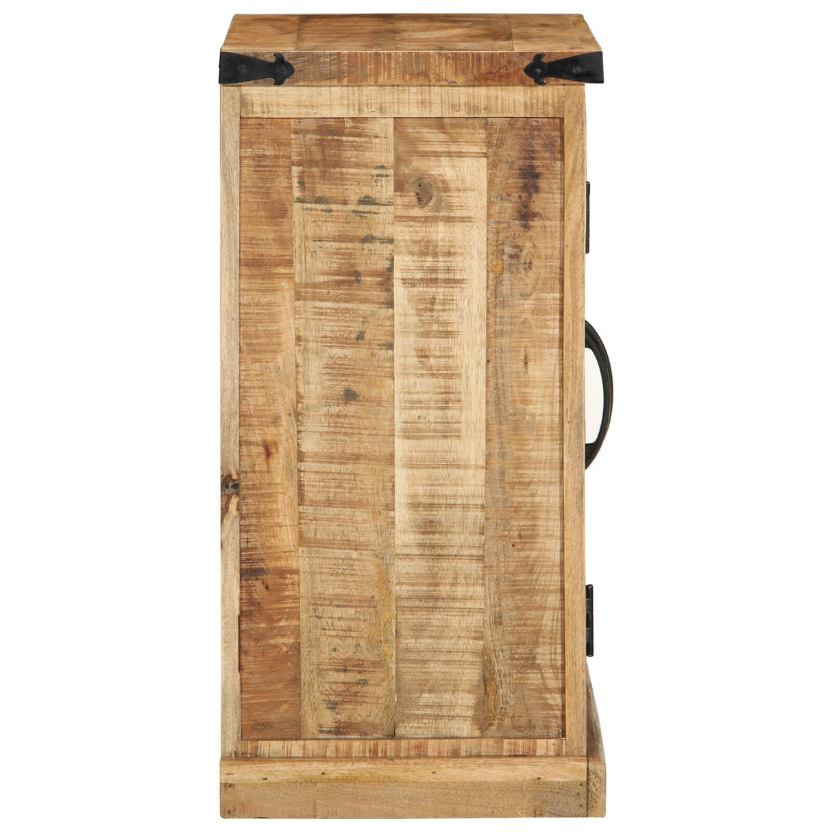 Sideboard 55X35X70 Cm Solid Wood Rough Mango