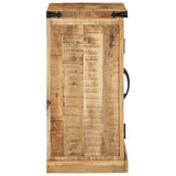 Sideboard 55X35X70 Cm Solid Wood Rough Mango