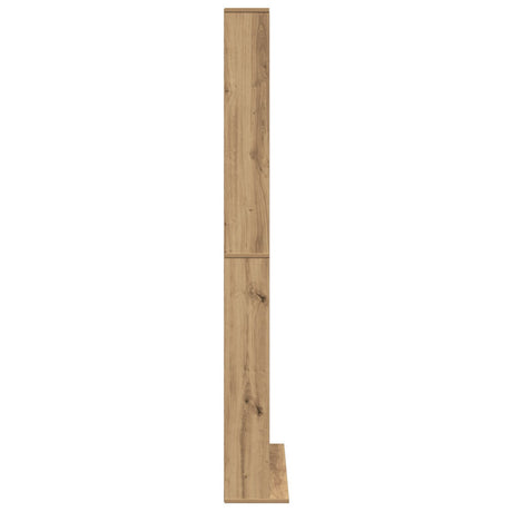 Cd Cabinet In Artisan Oak - 101X23X177.5 Cm Made From Engineered Wood