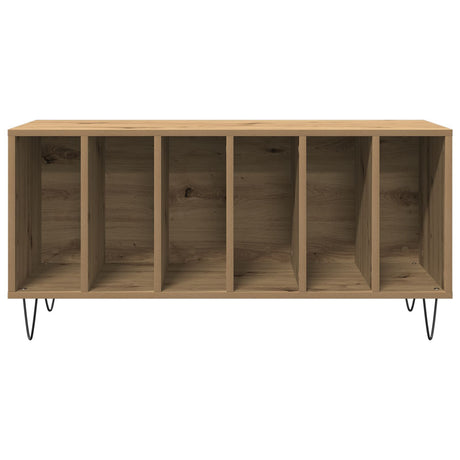 Record Cabinet Old Wood 100X38X48 Cm Engineered Wood