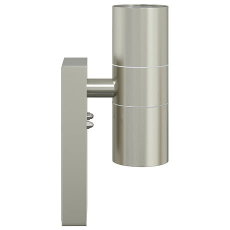 Outdoor Wall Light Silver Ip44