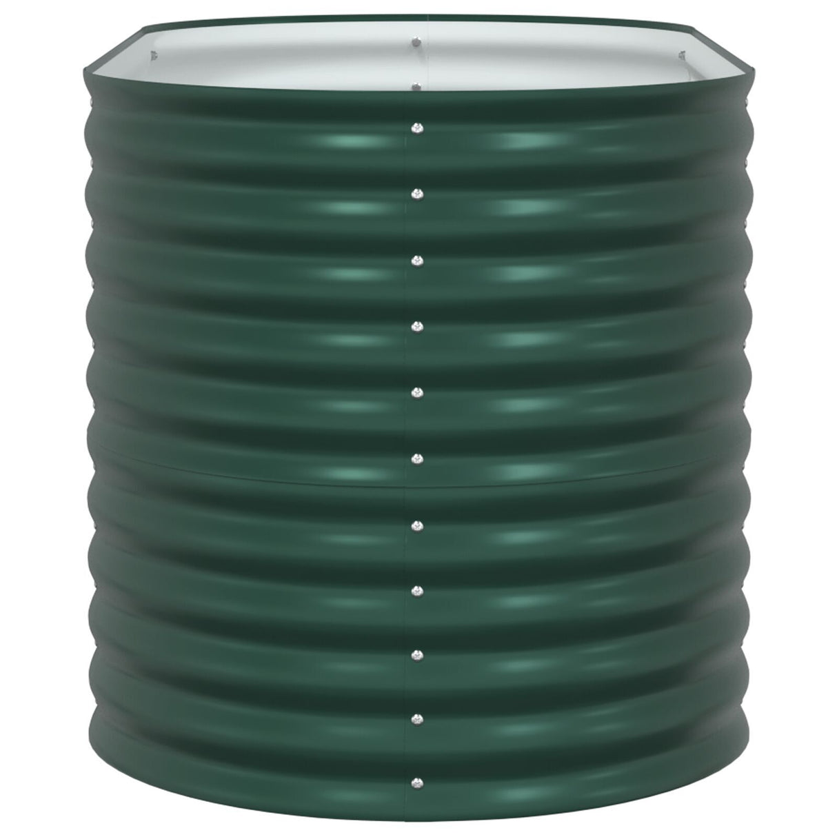 Garden Raised Bed Green 160X80X81 Cm Galvanized Steel