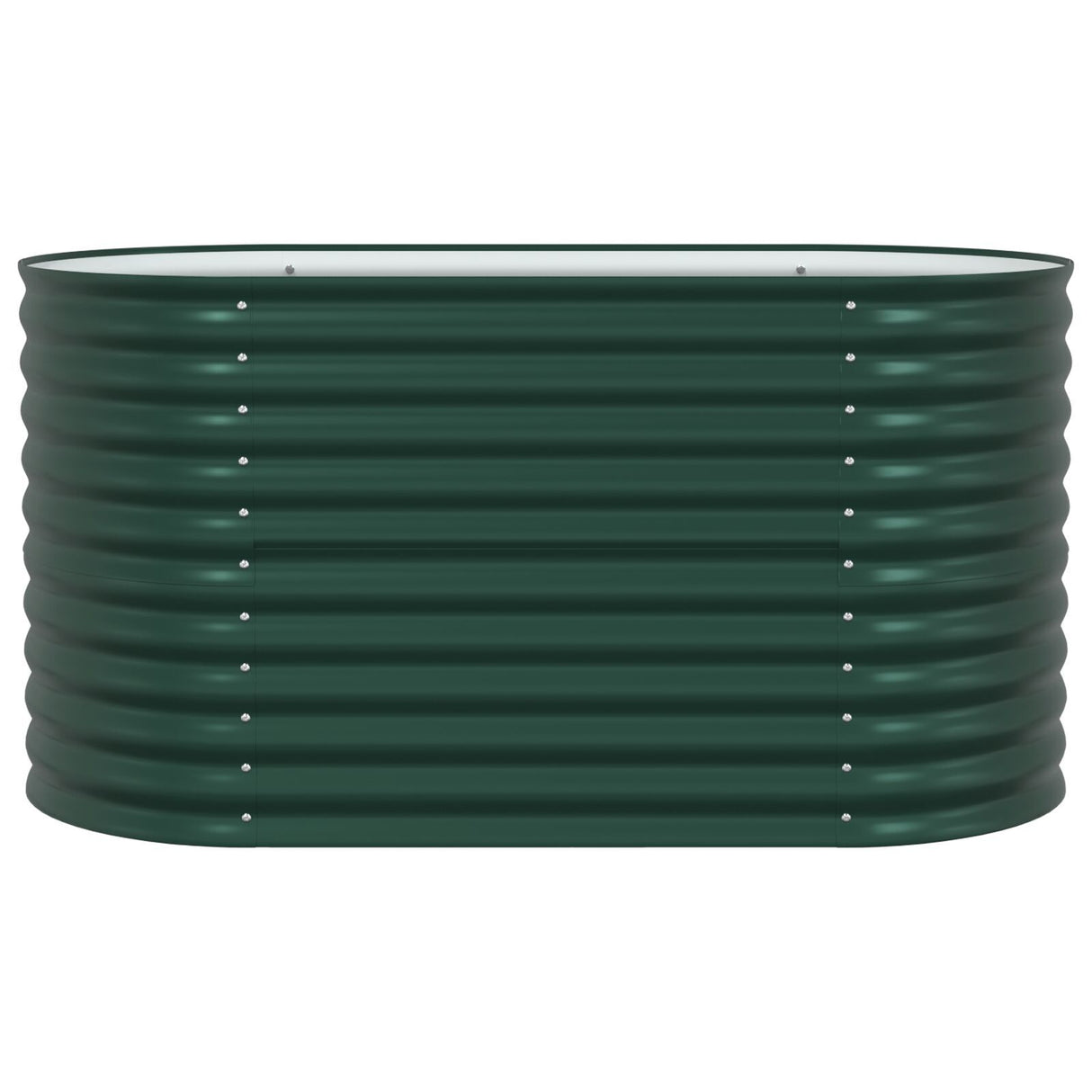 Garden Raised Bed Green 160X80X81 Cm Galvanized Steel