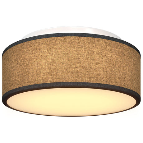 Ceiling Light - Fabric Flush Mount, 30 Cm E27