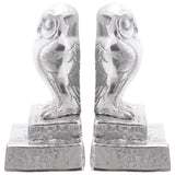 Bookends 2 Pcs Silver 12X9X19 Cm Aluminium
