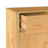 Sideboard &quot;Drammen&quot; 114X43X75,5 Cm Solid Wood Pine