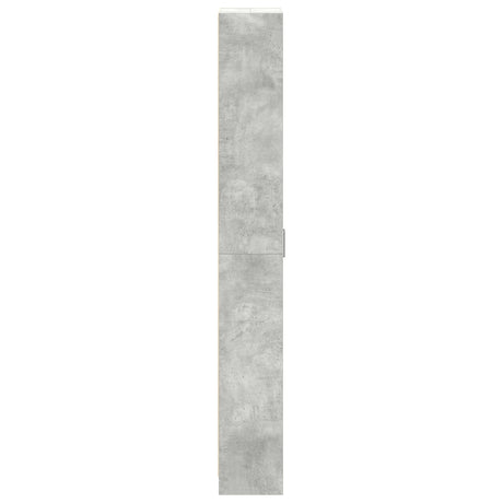 Wardrobe Concrete Grey 55X25X189 Cm Engineered Wood
