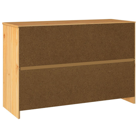 Sideboard &quot;Drammen&quot; 114X43X75,5 Cm Solid Wood Pine