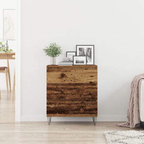 Sideboard With Drawers Old Wood 60X35X70 Cm Engineered Wood