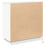 Sideboard With Led 71X34,5X75 Cm Engineered Wood