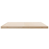Bed Frame 160X210 Cm Solid Wood Pine