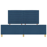 Blue Fabric Bed Frame 180X200 Cm