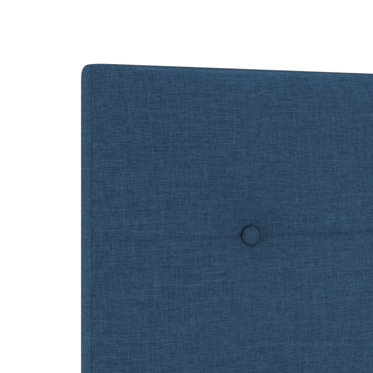 Bed Frame Blue 200X200 Cm Fabric