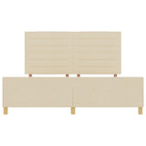 Bed Frame In Cream - 180X200 Cm Fabric