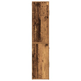 Highboard Old Wood 80X33X150 Cm Engineered Wood