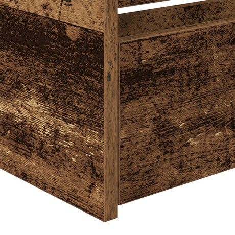 Daybed With Drawers Old Wood Engineered Wood 90 X 200 Cm Durable