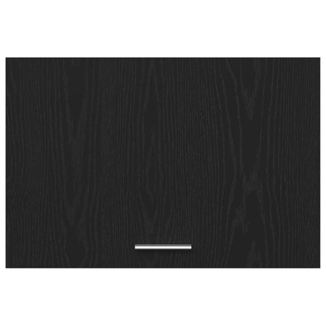 Hanging Cabinet In Black Oak - 60X31X60 Cm, Made From Engineered Wood