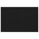 Bed Headboard Black Oak 120X1,5X80 Cm Engineered Wood