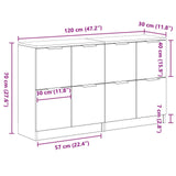 Sideboards 2 Pcs Black Oak 60X30X70 Cm Engineered Wood