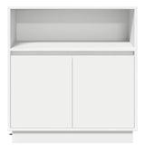Sideboard With Led 71X34,5X75 Cm Engineered Wood