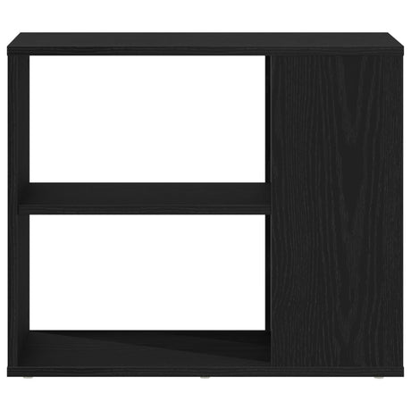 Black Oak Sideboard - 60 Cm X 30 Cm X 50 Cm - Made From Engineered Wood