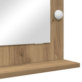 Vanity Mirror Artisan Oak Wood 70 X 50 X 18 Cm Vanity Mirror