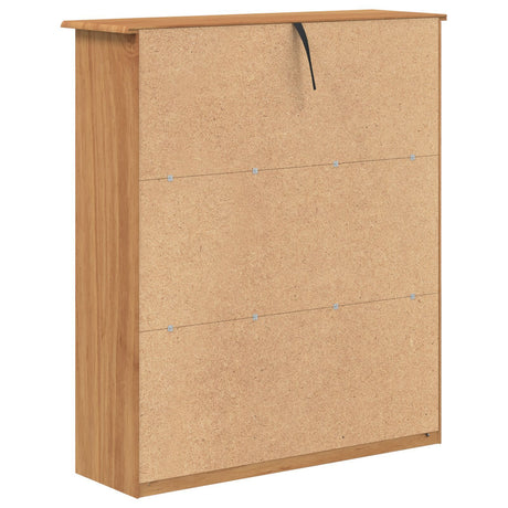 Hutch &quot;Askim&quot; 91X30X104 Cm Solid Wood Pine