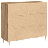 Sideboard Artisan Oak 90X34X80 Cm Engineered Wood