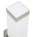 Outdoor Wall Light Silver Ip44