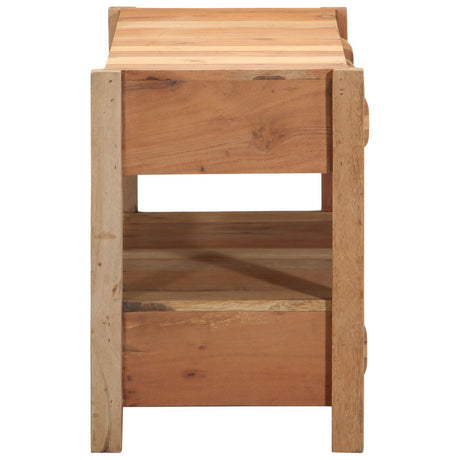 Tv Cabinet 83X33X46 Cm Solid Wood Reclaimed