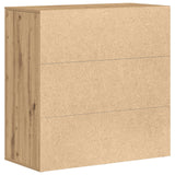 Sideboard Artisan Oak 79X38X80 Cm Engineered Wood