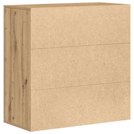 Sideboard Artisan Oak 79X38X80 Cm Engineered Wood