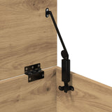 Storage Box With Lid Artisan Oak 60X42X46 Cm Engineered Wood