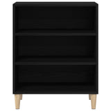 Black Oak Sideboard, 57X35X70 Cm, Made From Engineered Wood