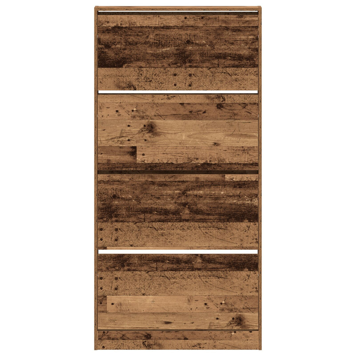 Shoe Cabinet Old Wood Engineered Wood 80 X 21 X 163.5 Cm Durable