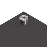 Kitchen Backsplash Dark Gray 120X40X0.6 Cm Tempered Glass