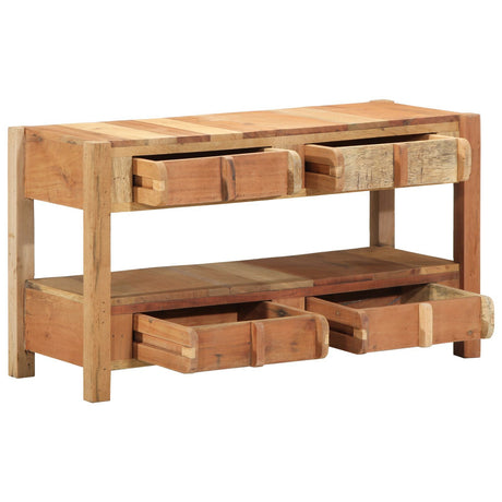 Tv Cabinet 83X33X46 Cm Solid Wood Reclaimed