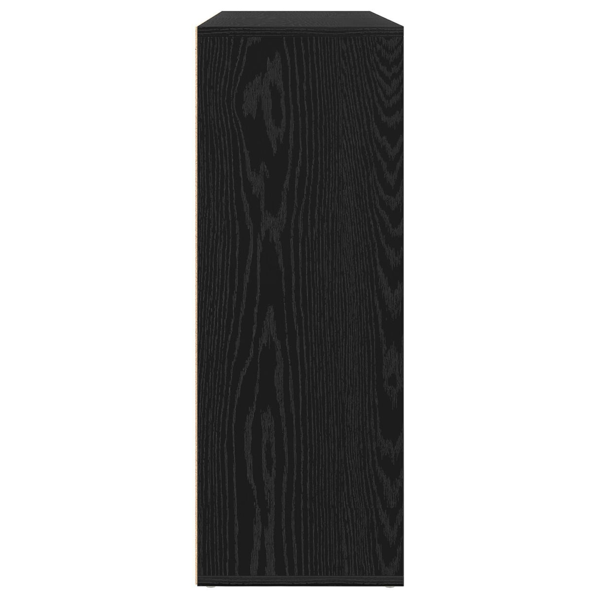 Sideboards 2 Pcs Black Oak 60X31X84 Cm Engineered Wood