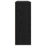 Sideboards 2 Pcs Black Oak 60X31X84 Cm Engineered Wood
