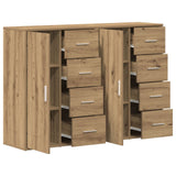 Sideboards 2 Pcs Artisan Oak 60X31X84 Cm Engineered Wood