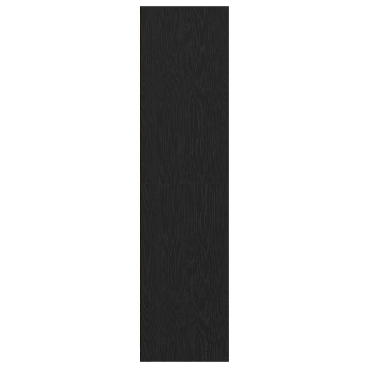 Black Oak Wardrobe - 30X50X200 Cm, Made From Engineered Wood