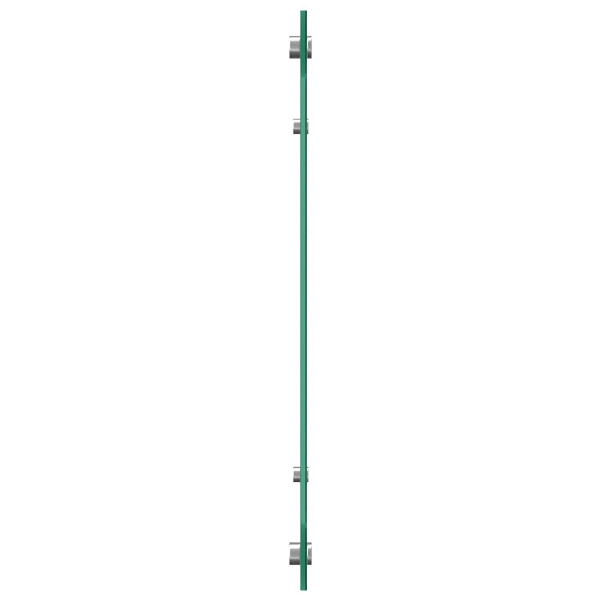 Dark Grey Kitchen Backsplash 110X40X0.6 Cm - Tempered Glass