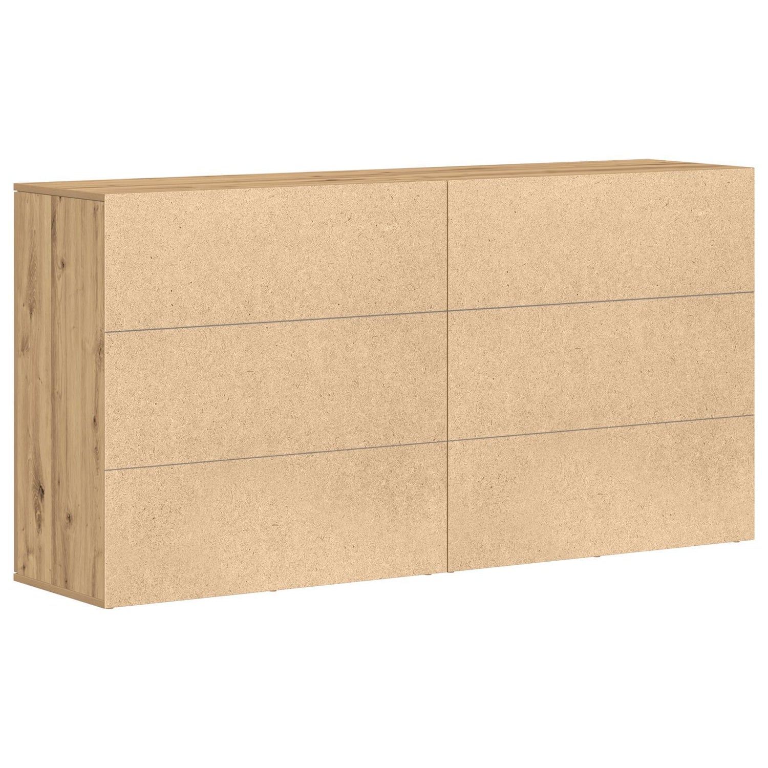 Sideboards 2 Pcs Artisan Oak 79X38X80 Cm Engineered Wood