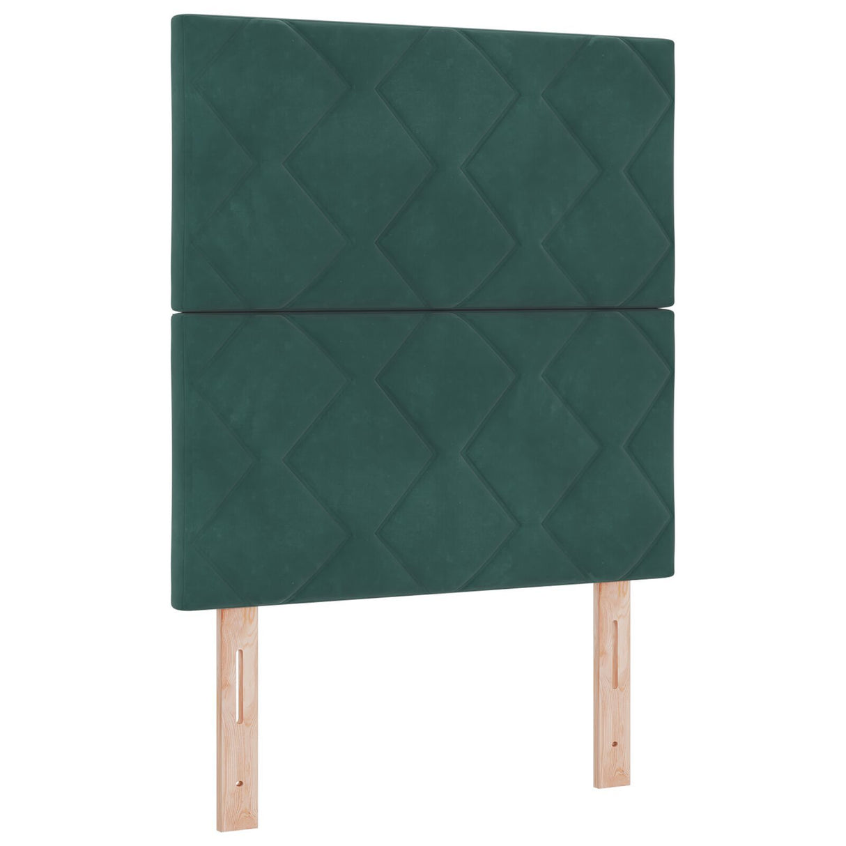 Bed Frame Dark Green 80X200 Cm Velvet