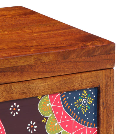 Storage Box Honey Brown 50X30X40 Cm Solid Wood Acacia
