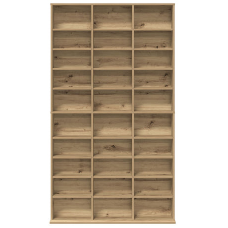 Cd Cabinet In Artisan Oak - 101X23X177.5 Cm Made From Engineered Wood