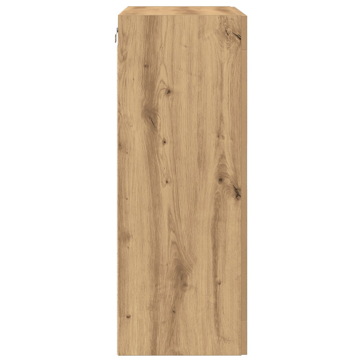 Wall-Mounted Cabinet With Glass Doors Artisan Oak 69.5X34X90 Cm