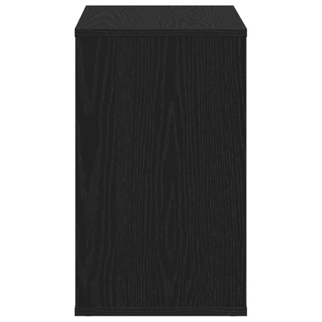 Black Oak Sideboard - 60 Cm X 30 Cm X 50 Cm - Made From Engineered Wood